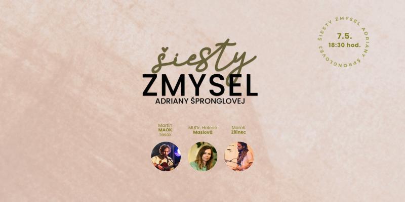 ŠIESTY ZMYSEL ADRIANY ŠPRONGLOVEJ