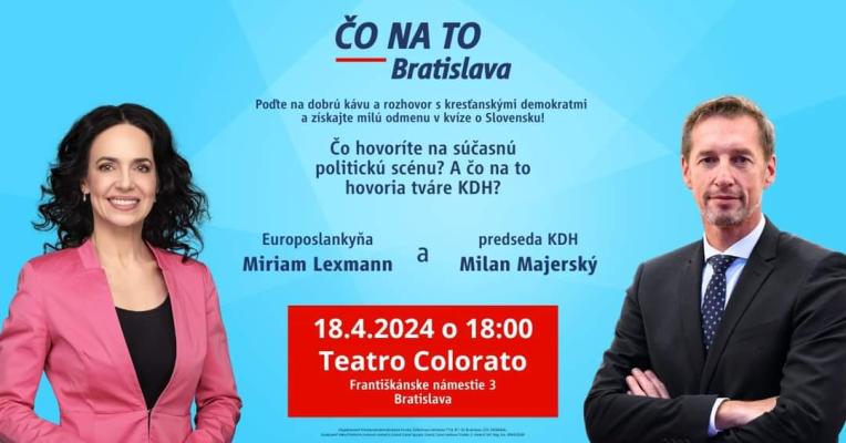 Čo na to Bratislava?