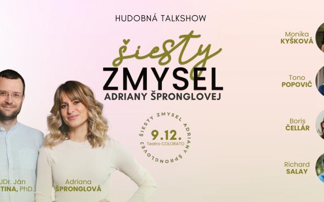 ŠIESTY ZMYSEL ADRIANY ŠPRONGLOVEJ